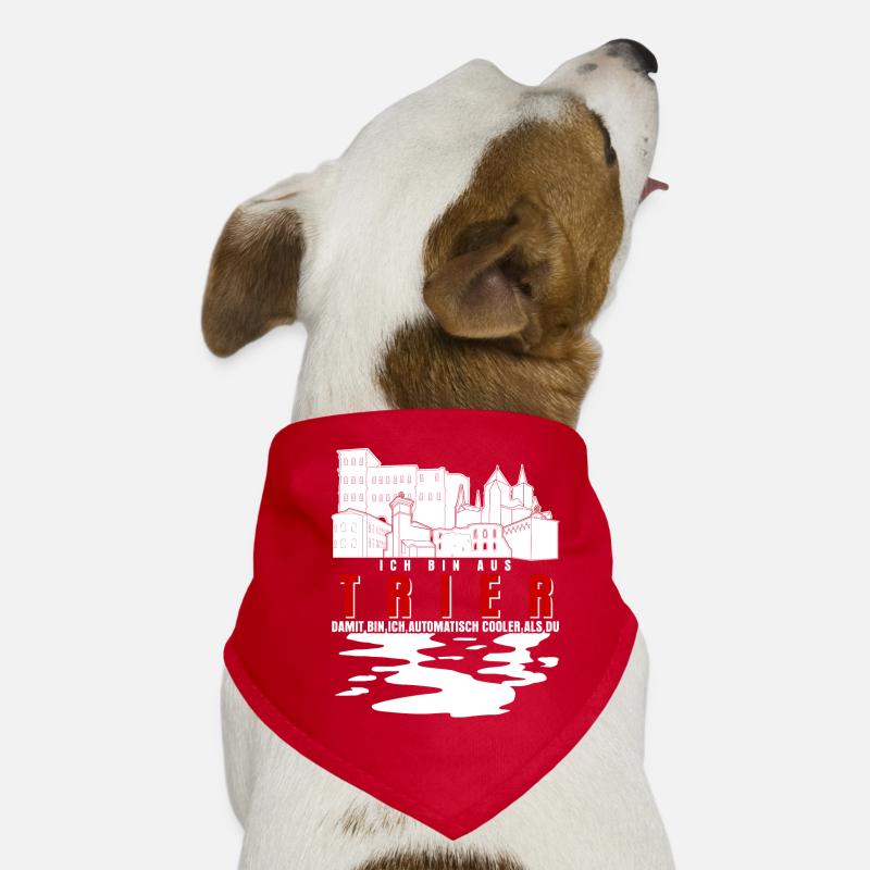 Trier Spruch Witz Trierer Hunde-Bandana