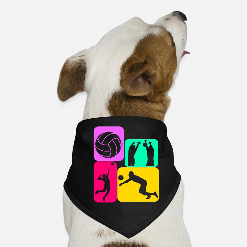 Joueurs de volley-ball Bandana pour chien