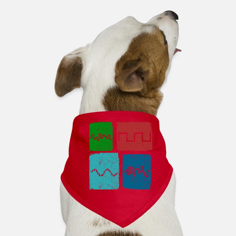 Synthesizer Waveforms Music Synthesizers Dog Bandana