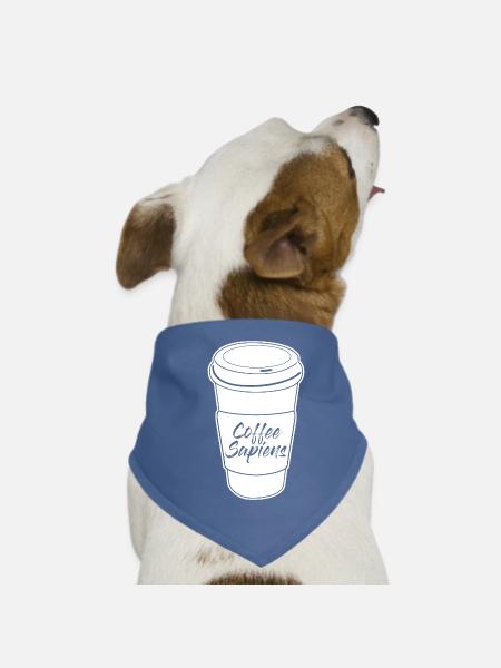 Coffee Sapiens Coffee Mug - Dog Bandana - red - Front