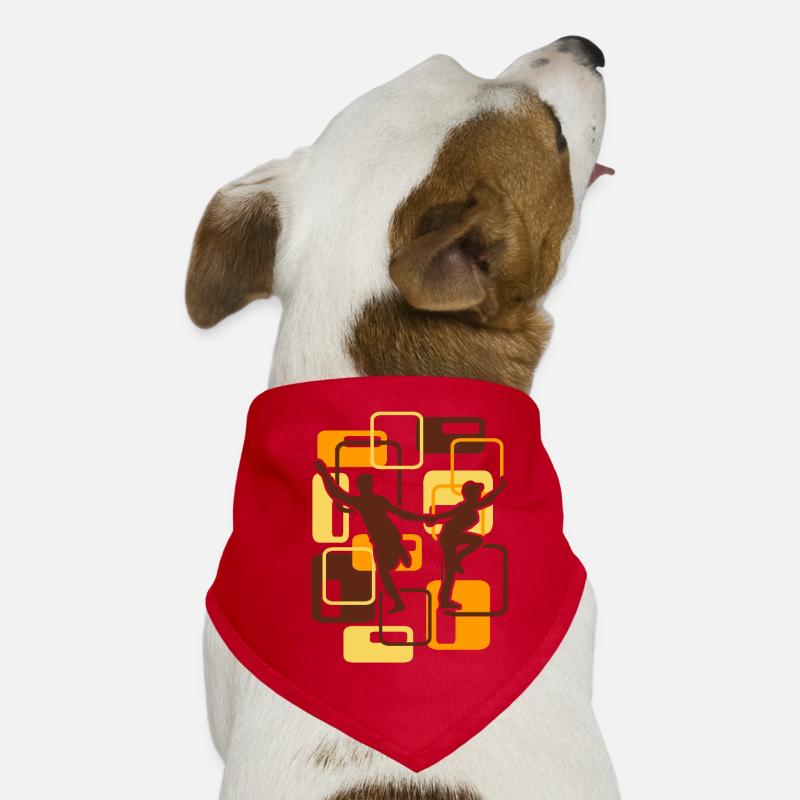 Boogie Woogie Swing Retro Musik Tanzen Hunde-Bandana