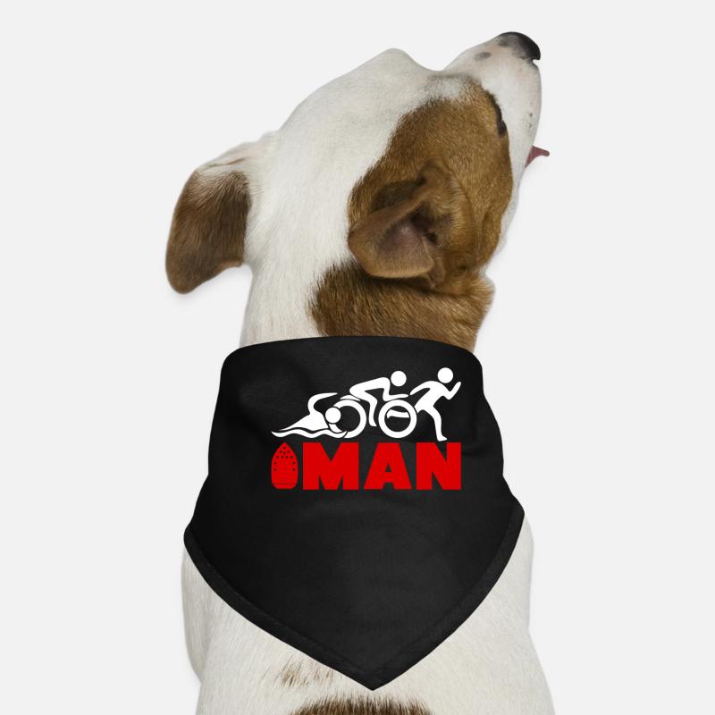 Triathlon Witz Triathleten Triathlet Hunde-Bandana