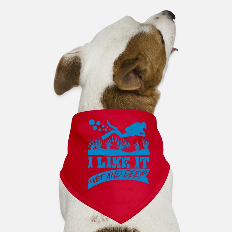 Plongeur Joke Plongée Bandana pour chien