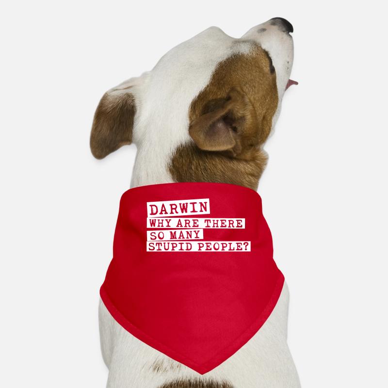 Prix Darwin Darwinisme Misanthrope Bandana pour chien