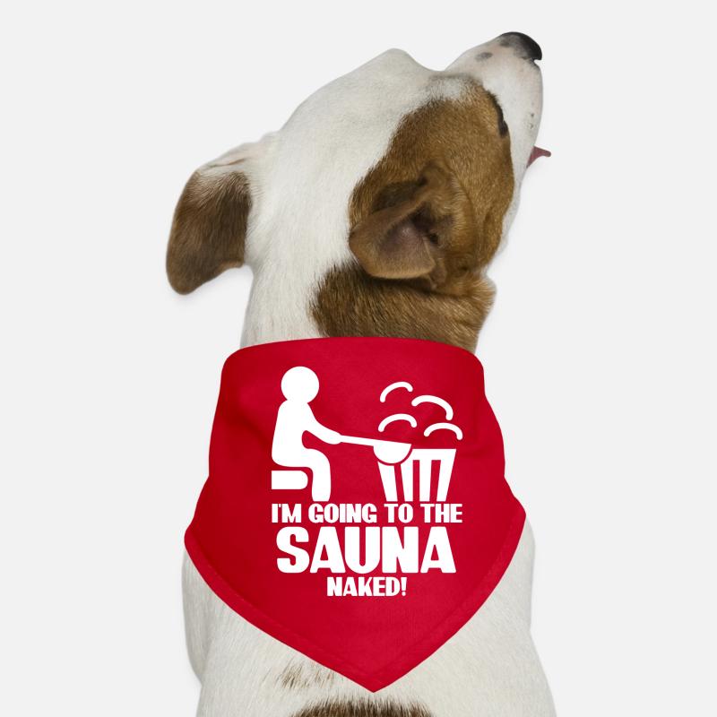 Spa Thermal Bath Wellness Sauna Dog Bandana