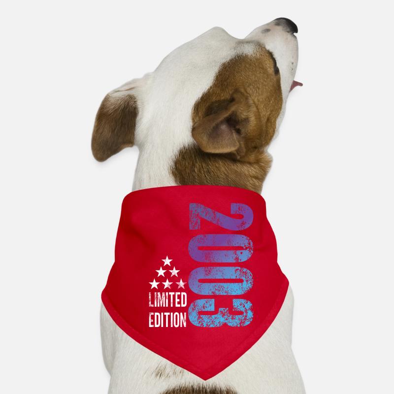Edition Limitée 20th Anniversary Vintage 2002 Bandana pour chien