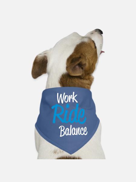 workridew - Bandana pour chien - rouge - Devant