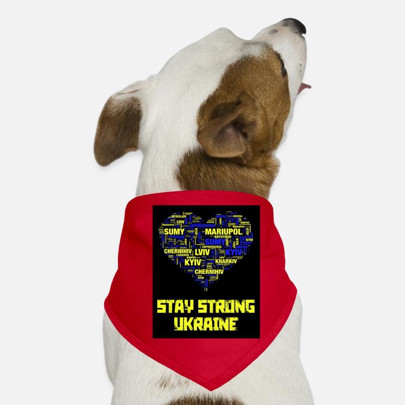 Ukraine Hunde-Bandana