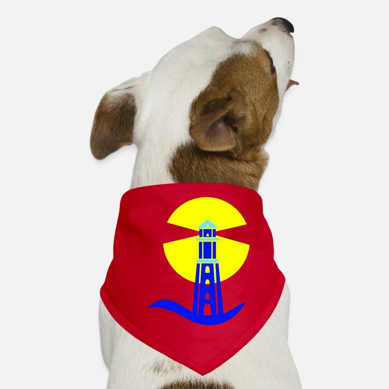 leuchtturm Hunde-Bandana