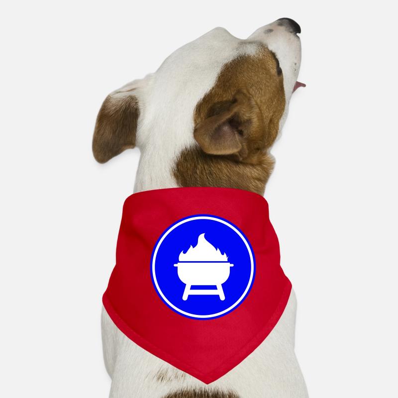 Grill icon Dog Bandana