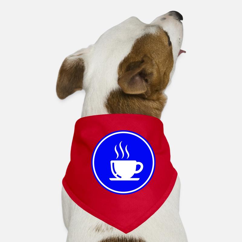 Coffee cup Dog Bandana