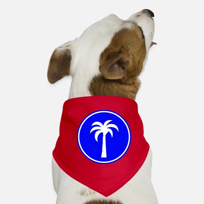 palm symbol Dog Bandana