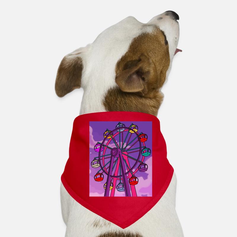 Parc d’attractions de kermesse Bandana pour chien