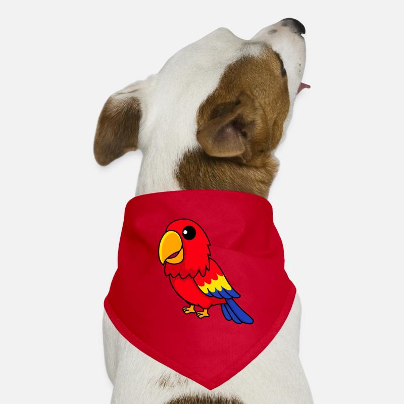 Papagai Comic Tier Hunde-Bandana