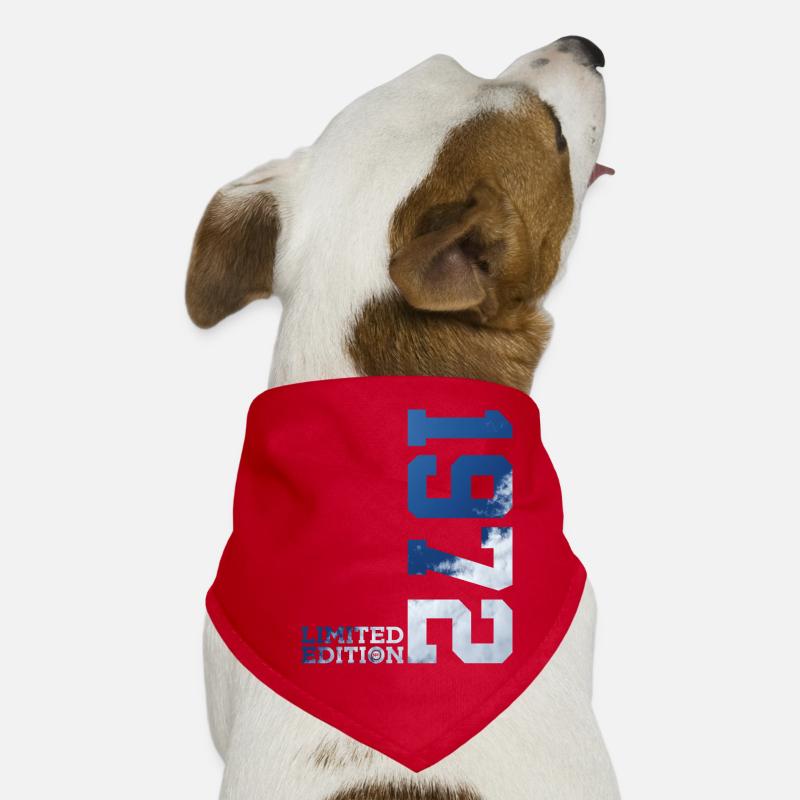 ÉDITION LIMITÉE 54E ANNIVERSAIRE 1972 Bandana pour chien