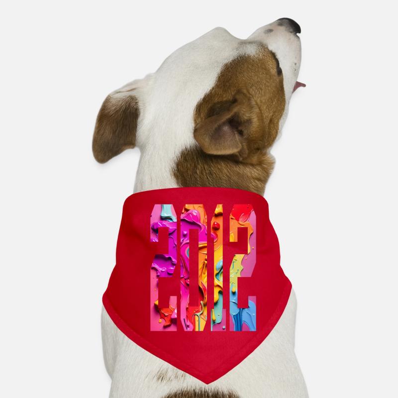 BUNT 14. GEBURTSTAG 2012 Hunde-Bandana