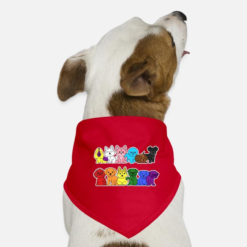 Pride Progress Flagge Hunde für Gleichberechtigung Hunde-Bandana