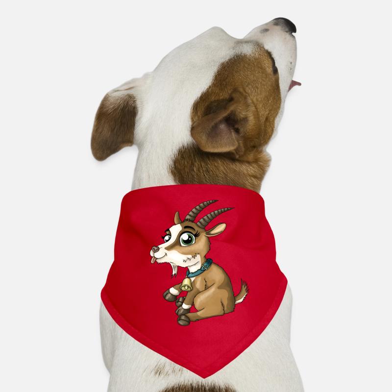 Chèvre drôle mignon Bandana pour chien