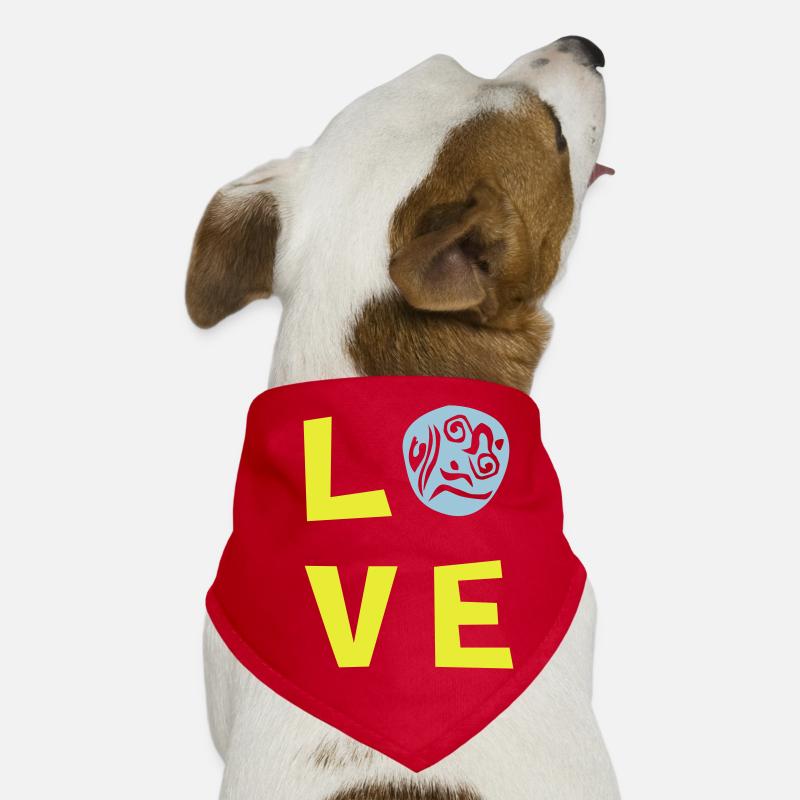 LOVE TRI 2c Dog Bandana