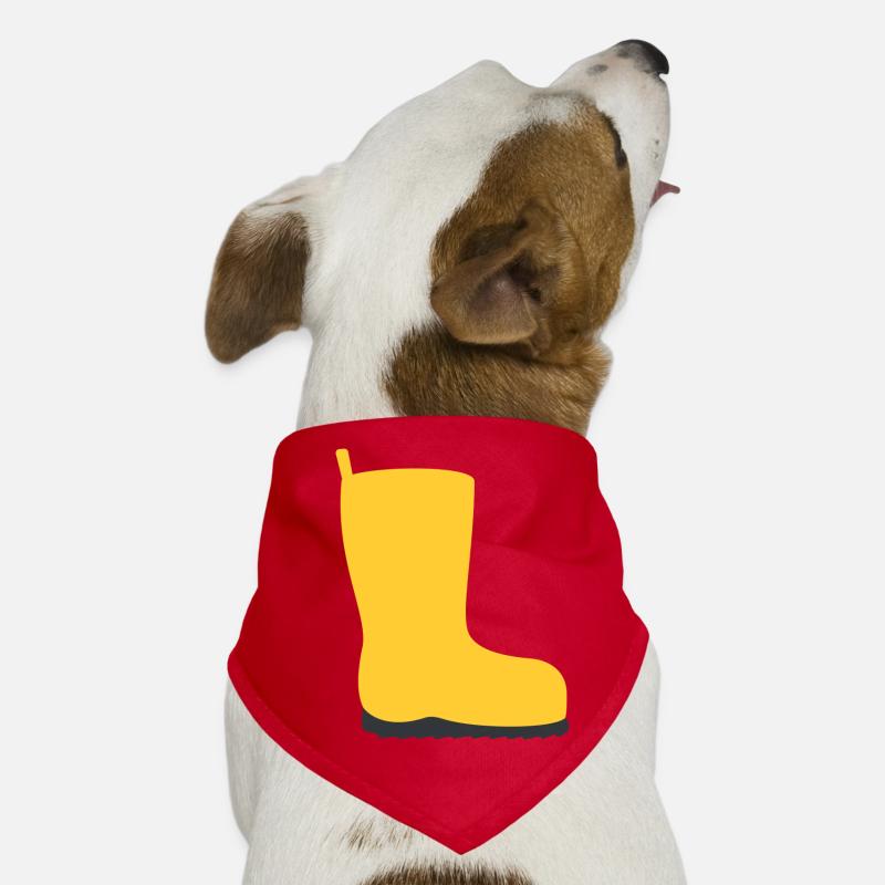 rubber boot Dog Bandana