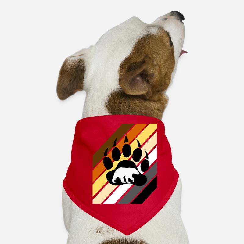 Drapeau de l’ours gay Bandana pour chien
