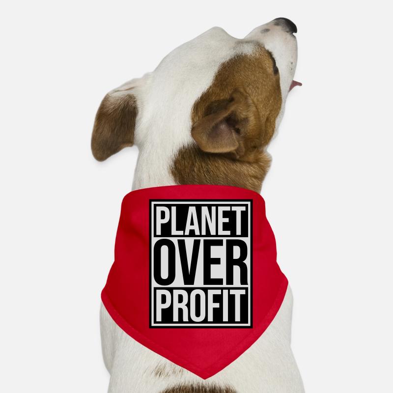 Planète sur le devis de profit Bandana pour chien
