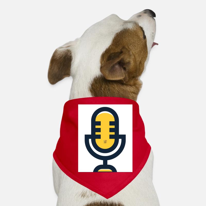 Mikrofon Hunde-Bandana