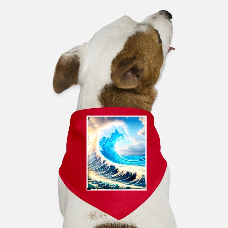 Perfect Wave #002f Hunde-Bandana