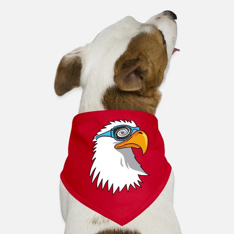 Eagle und Galactic Goggles Hunde-Bandana