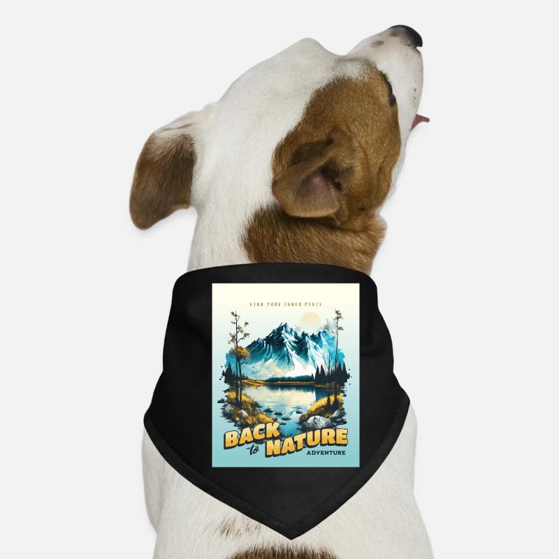 Pêche : Back to Nature Bandana pour chien