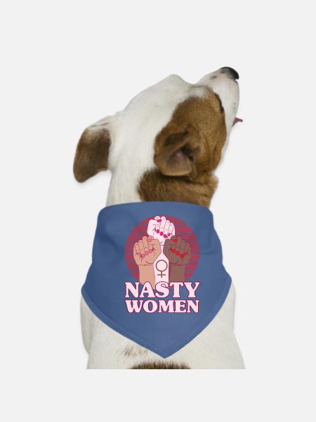 Ermächtigung Gleichberechtigung der Geschlechter F - Hunde-Bandana - Rot - Vorne