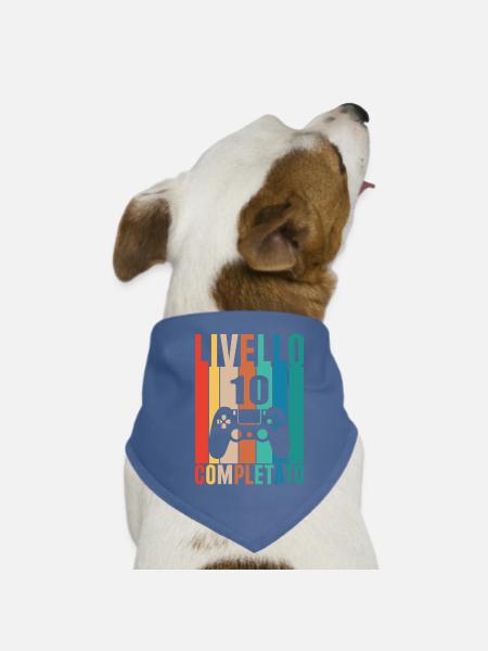 Stufe 10 - Hunde-Bandana - Rot - Vorne