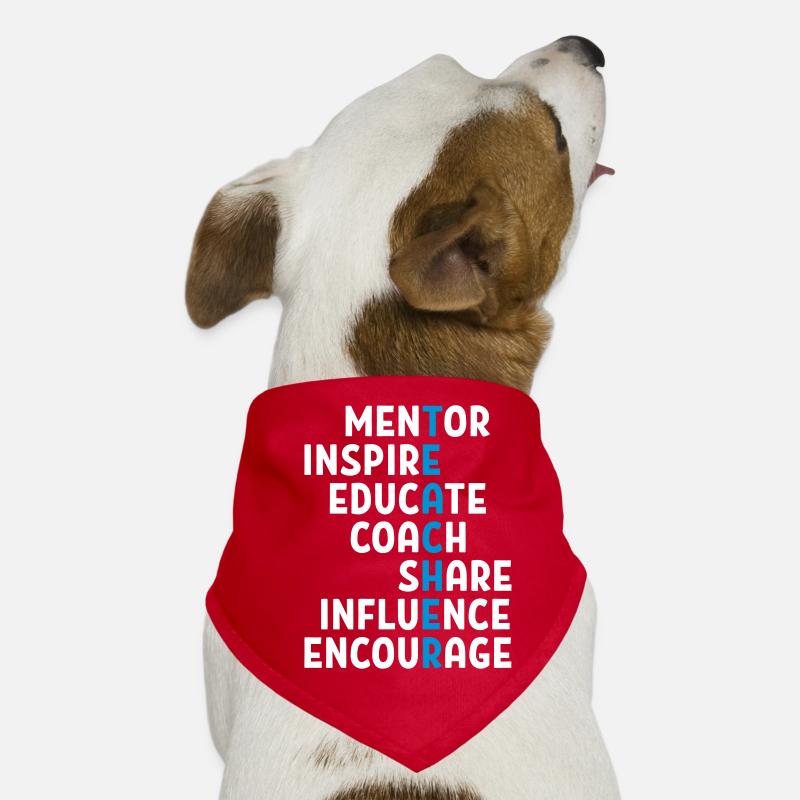Teacher Hunde-Bandana