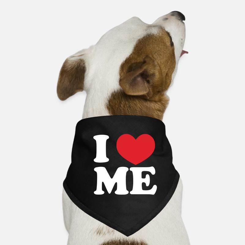 Je m’aime Bandana pour chien