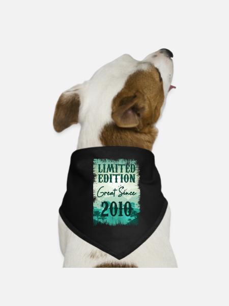 Unique En Son Genre Depuis 2010 - Bandana pour chien - noir - Devant