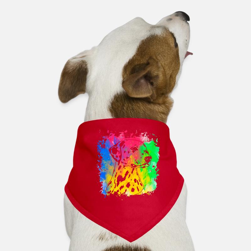 Dalmatien Rétro Bandana pour chien