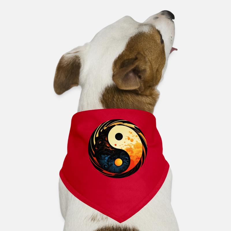 Yin Yang Bandana pour chien