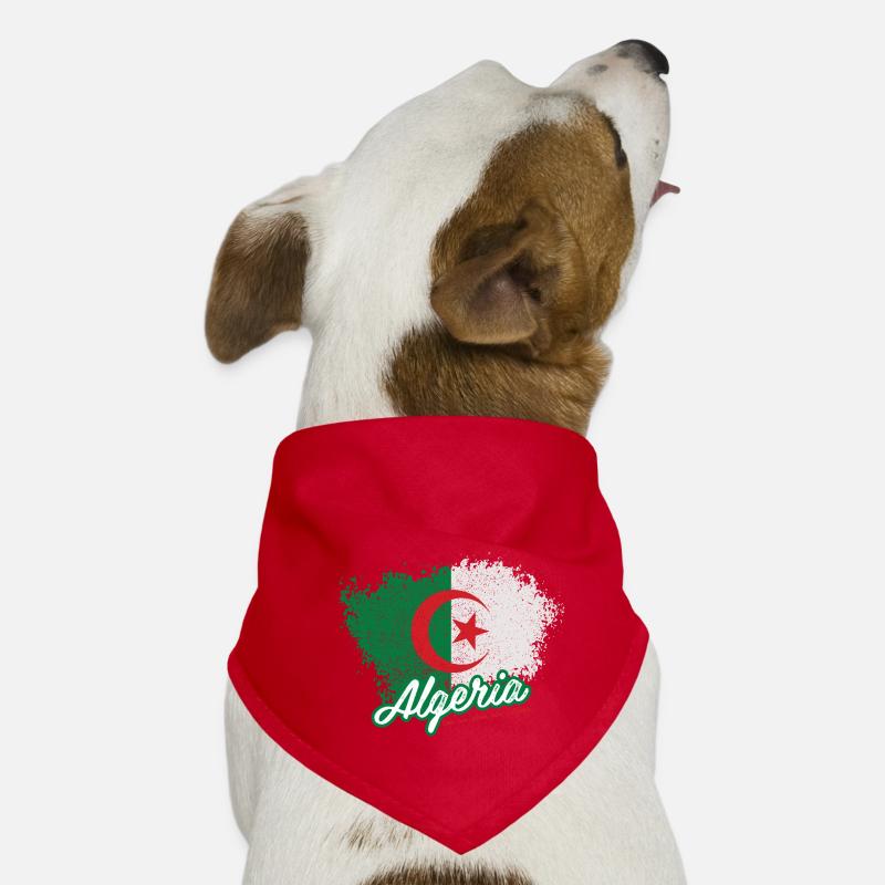 One, two, three, viva l'Algérie Dog Bandana