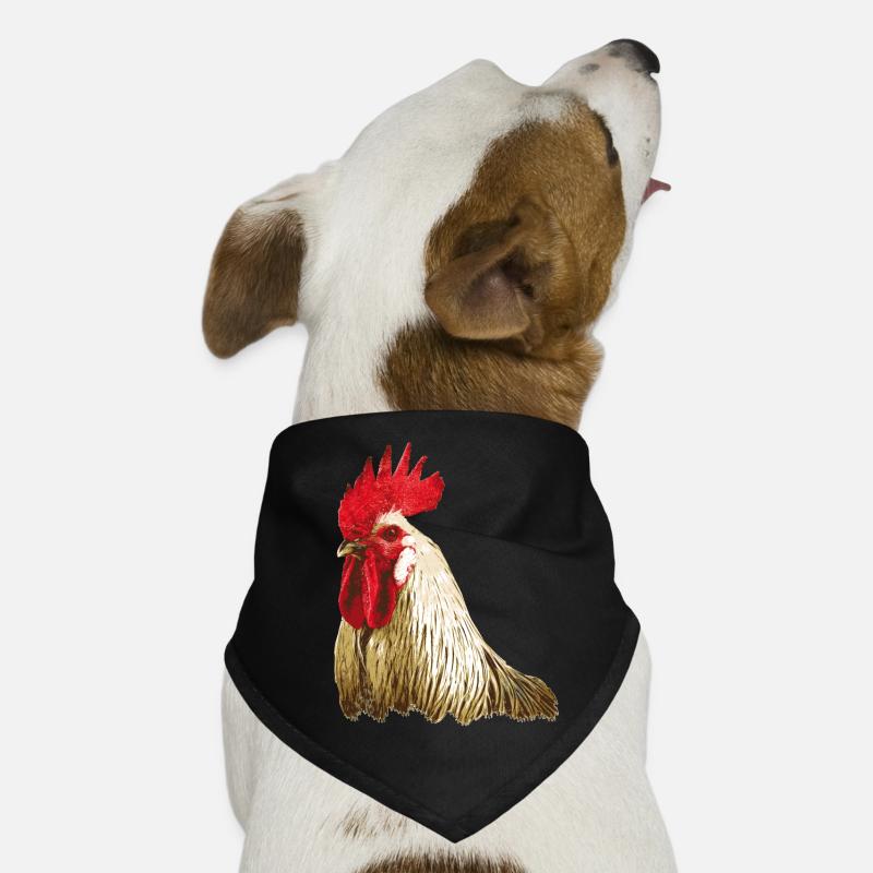 Rooster Dog Bandana