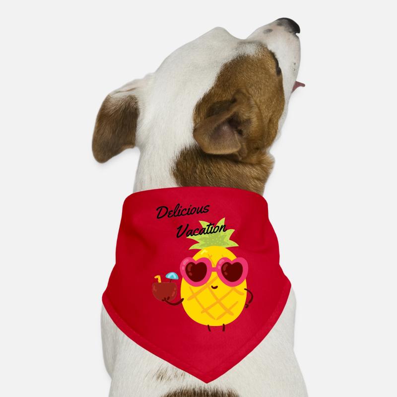 Delicious vacation Dog Bandana
