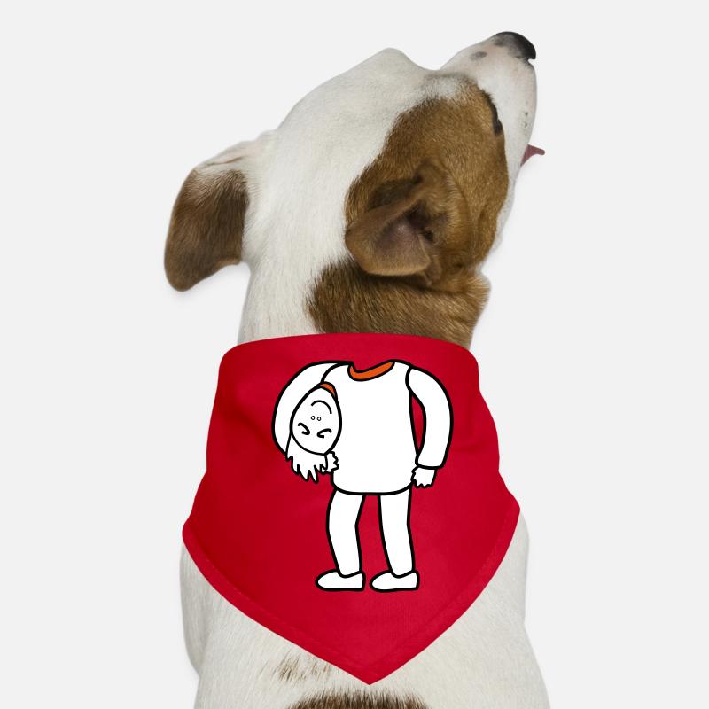 Head under the arm Dog Bandana