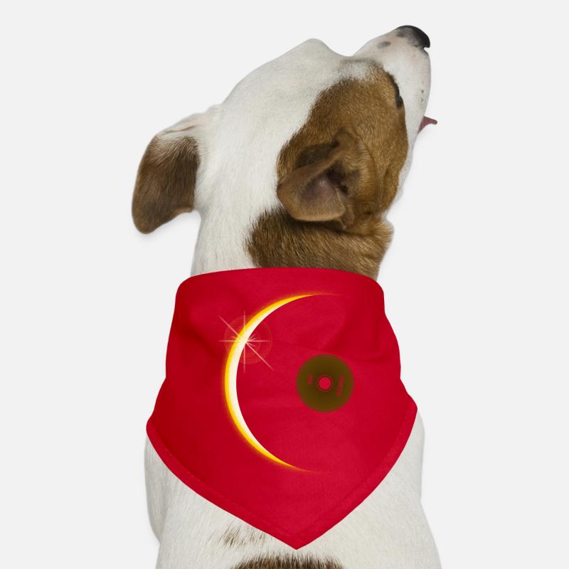 Vinyl eclipse Dog Bandana