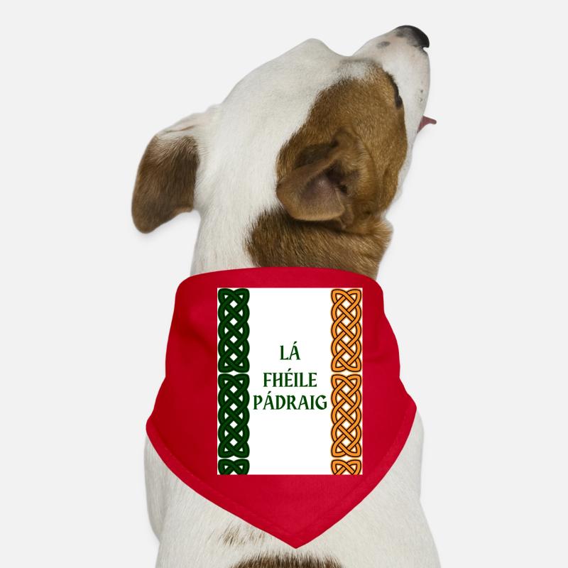 Fête de la Saint-Patrick Bandana pour chien