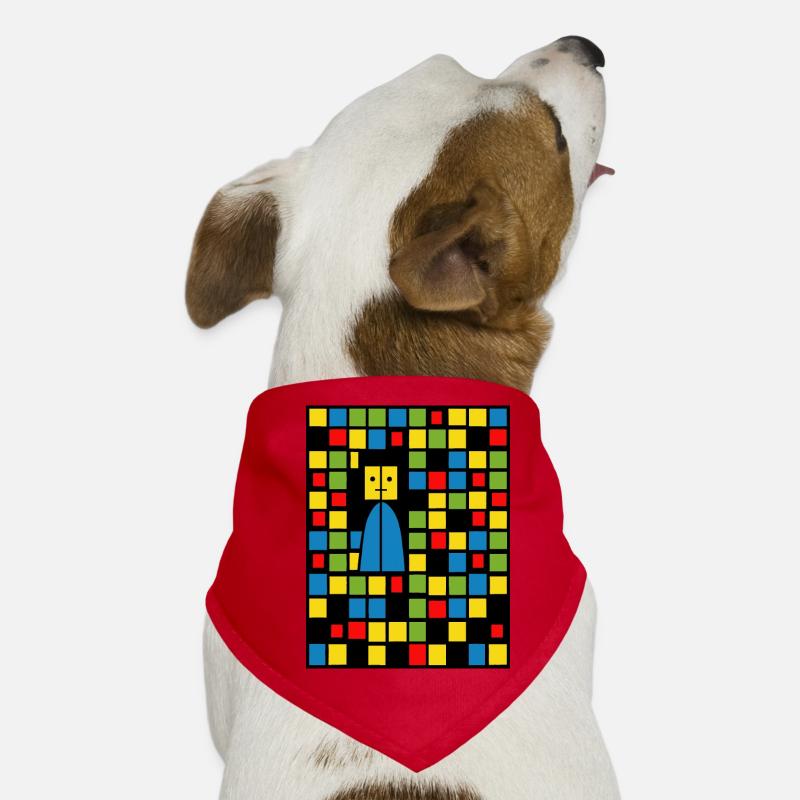 Game Over Retro Design Hunde-Bandana