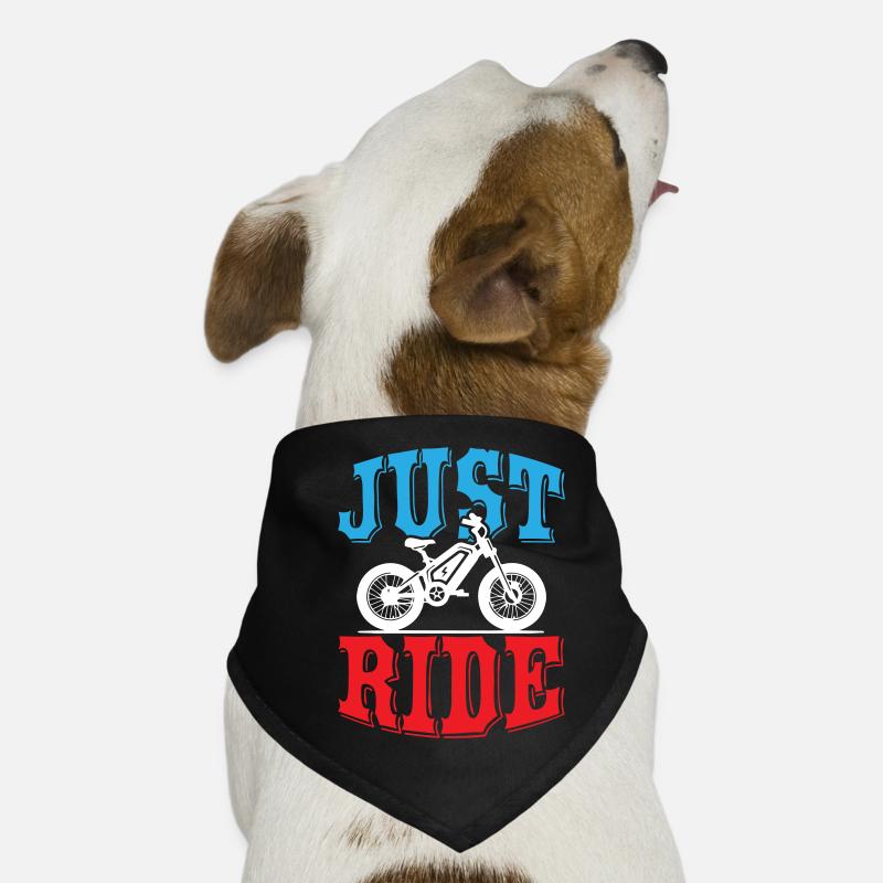 Just Ride E Bike Dog Bandana