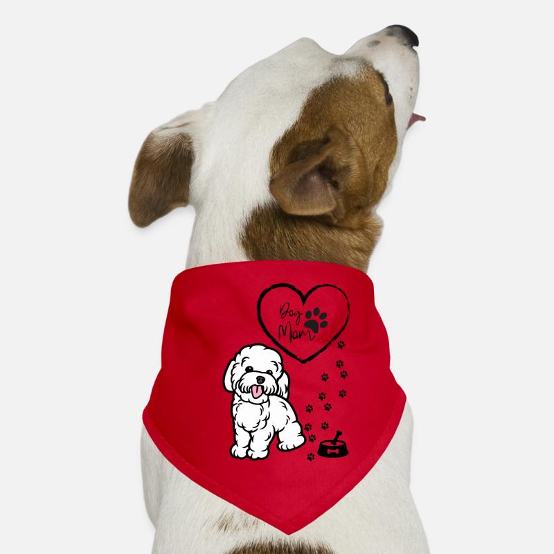 Pull mignon pour maman chien, pull chiot pour femme Bandana pour chien