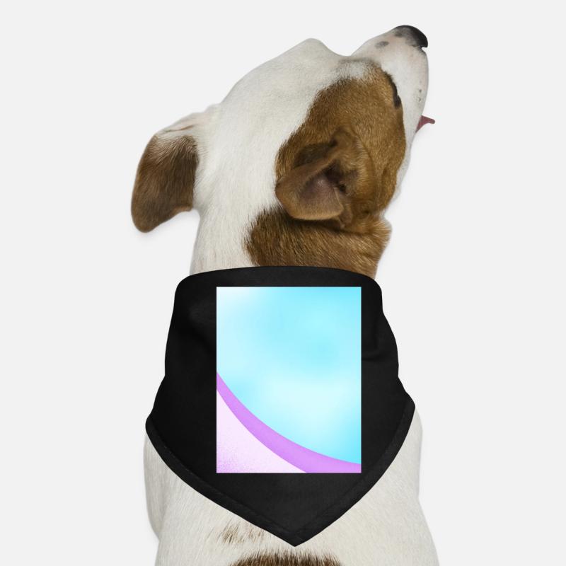 Abstract Pastel Gradient Design Dog Bandana