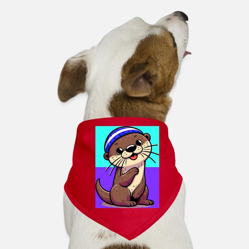 otter Dog Bandana