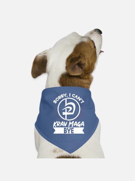 Krav Maga Apparel Israeli Self - Hunde-Bandana - Rot - Vorne