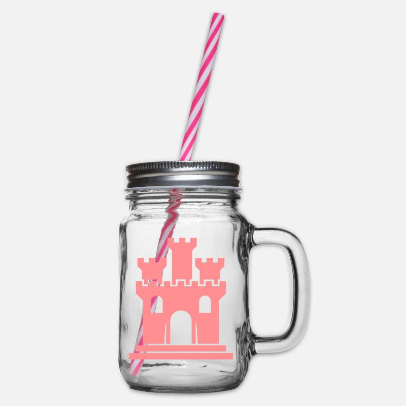 castle - Bocal à boisson - transparent